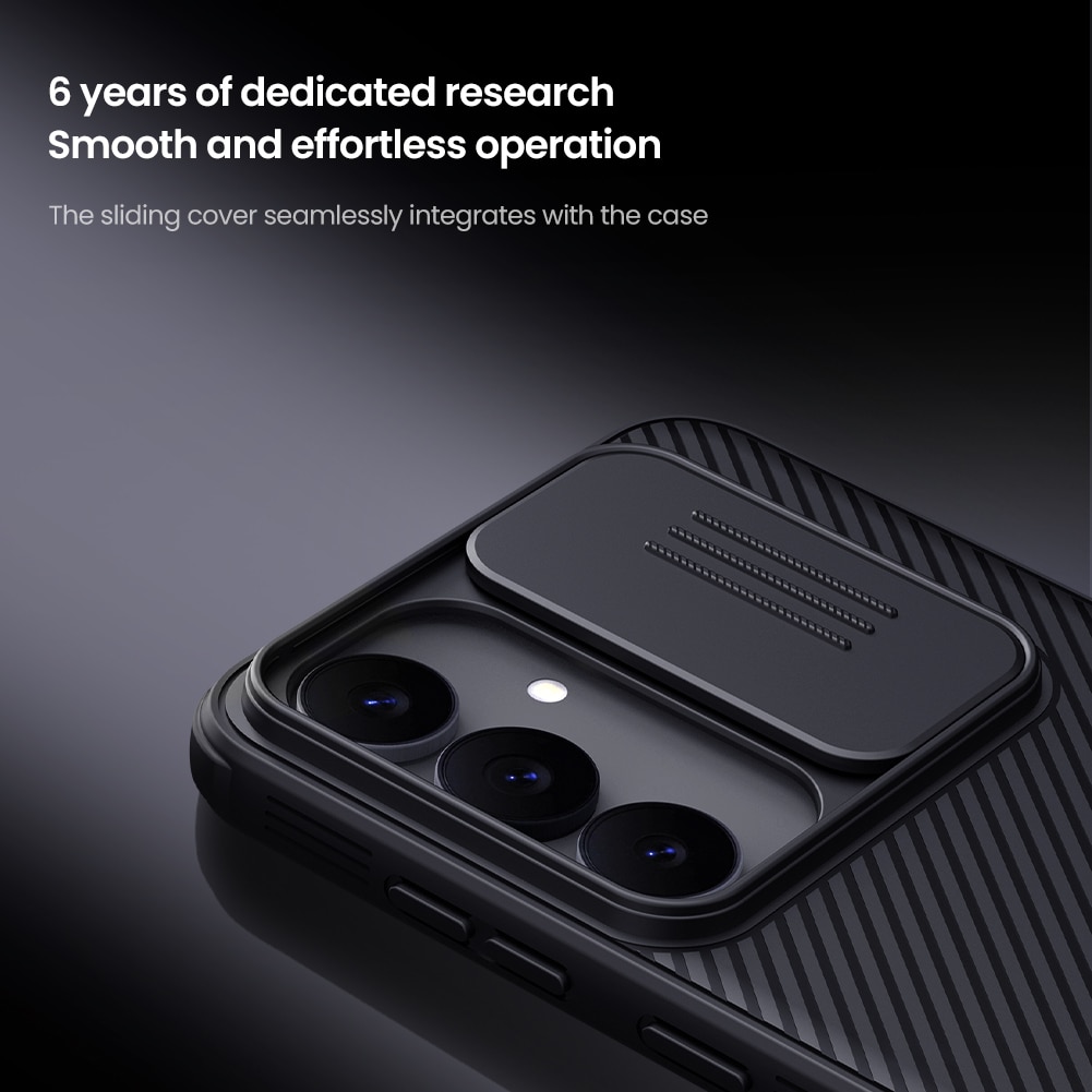 CamShield Hülle Samsung Galaxy S25 FE Schwarz