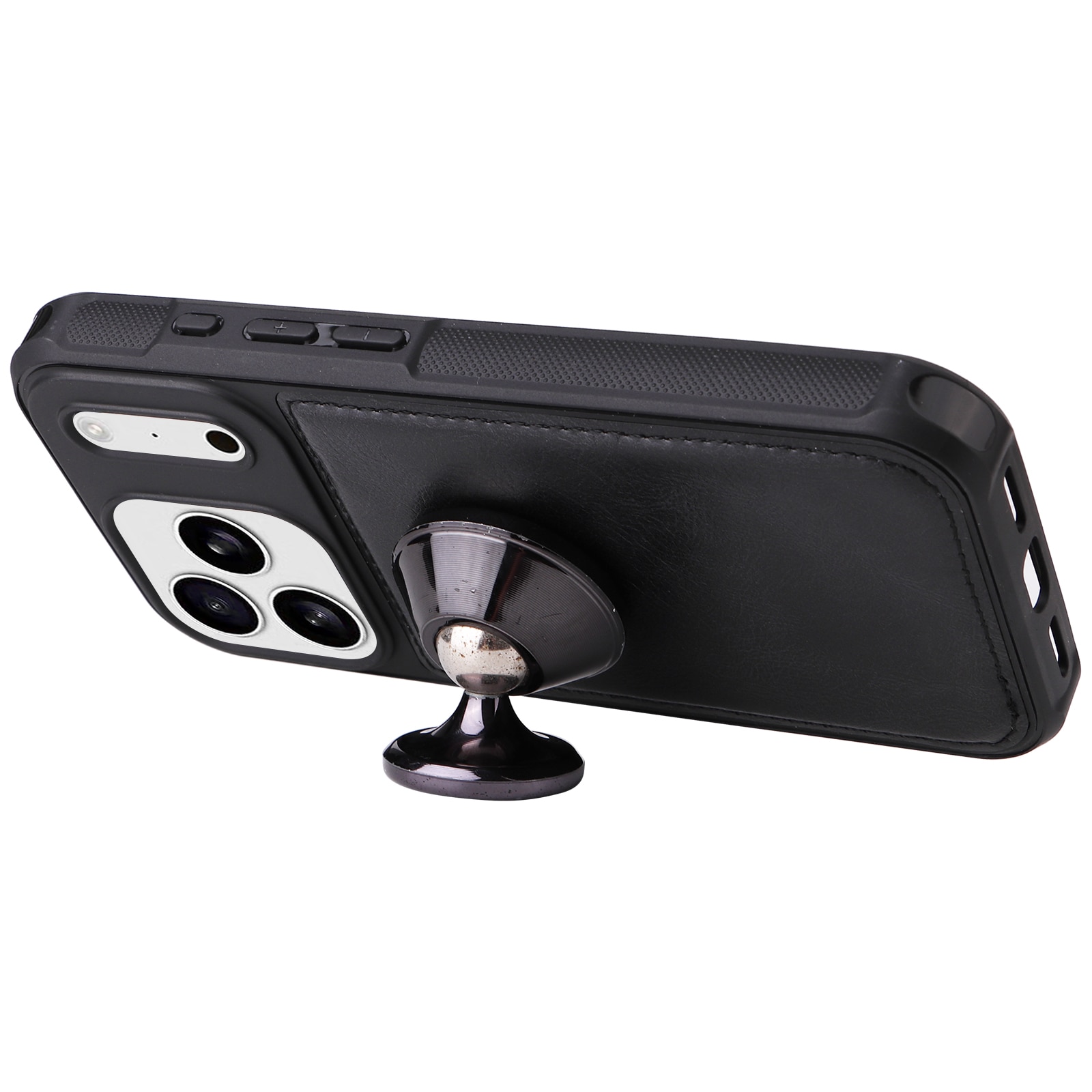 iPhone 17 Pro Max Magnet Leather Multi-Wallet schwarz