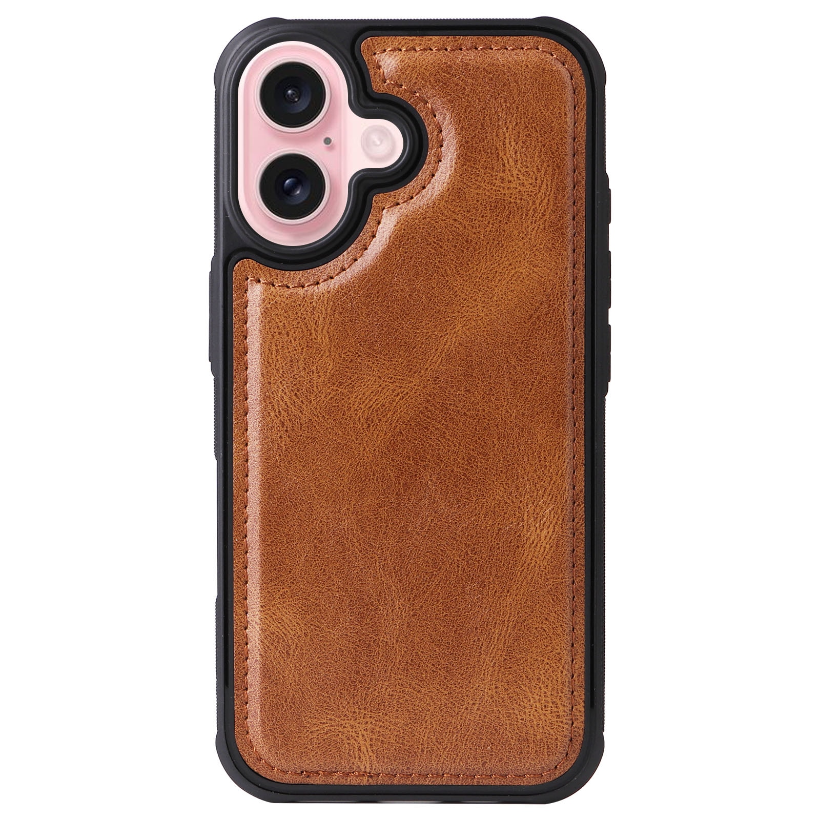 iPhone 17 Magnet Leather Multi-Wallet Braun