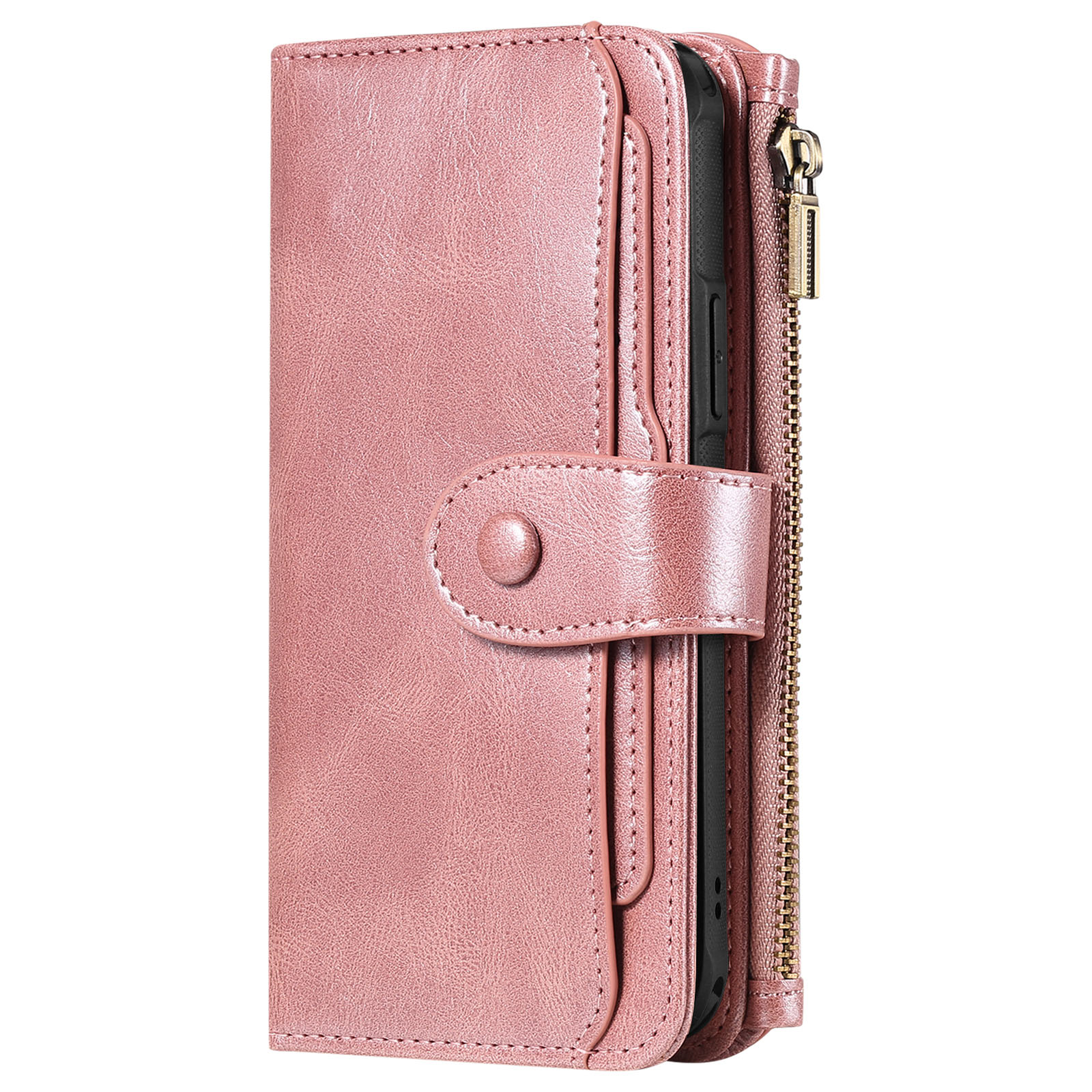 iPhone 17 Magnet Leather Multi-Wallet Rosa