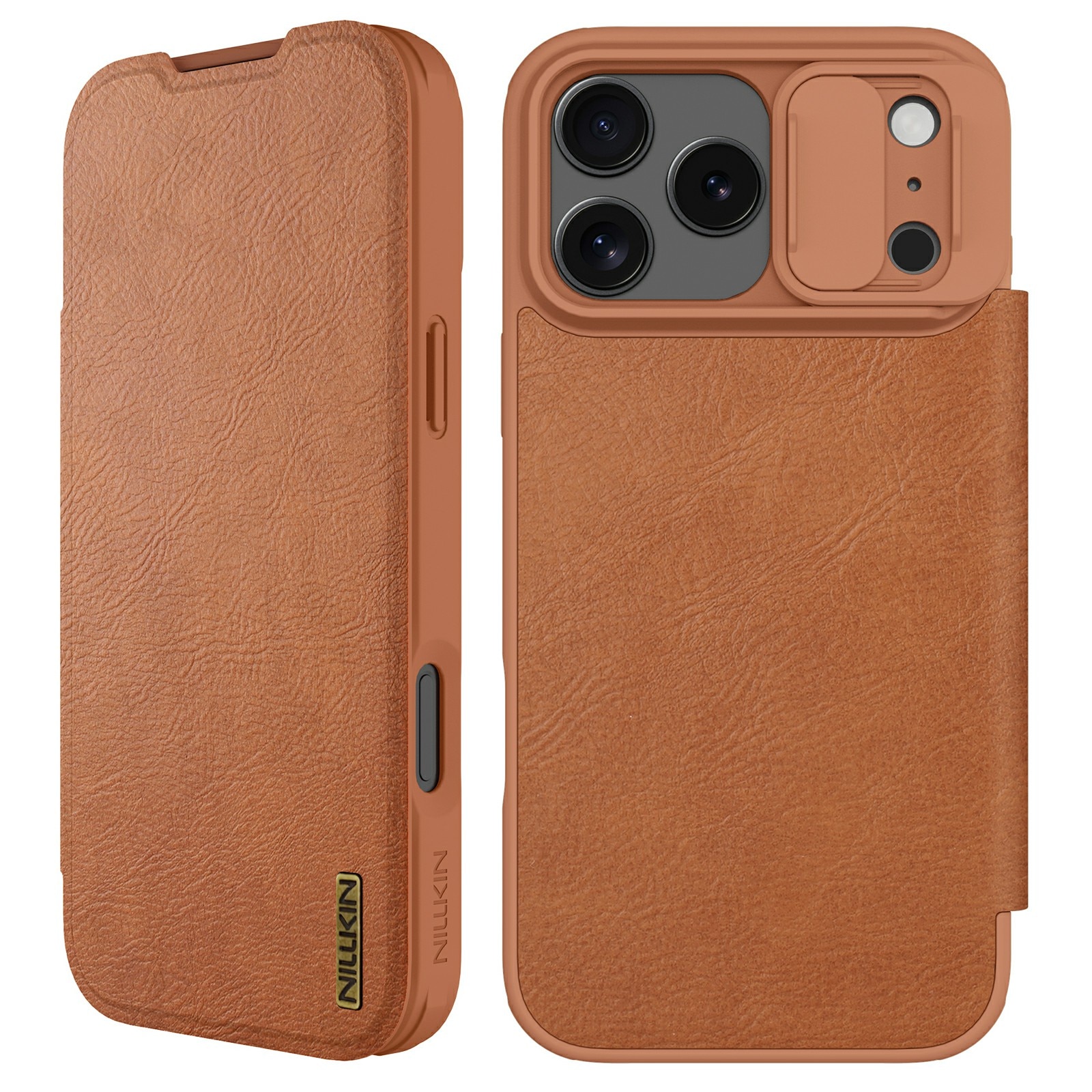 Qin Pro CamShield iPhone 17 Pro Max Braun