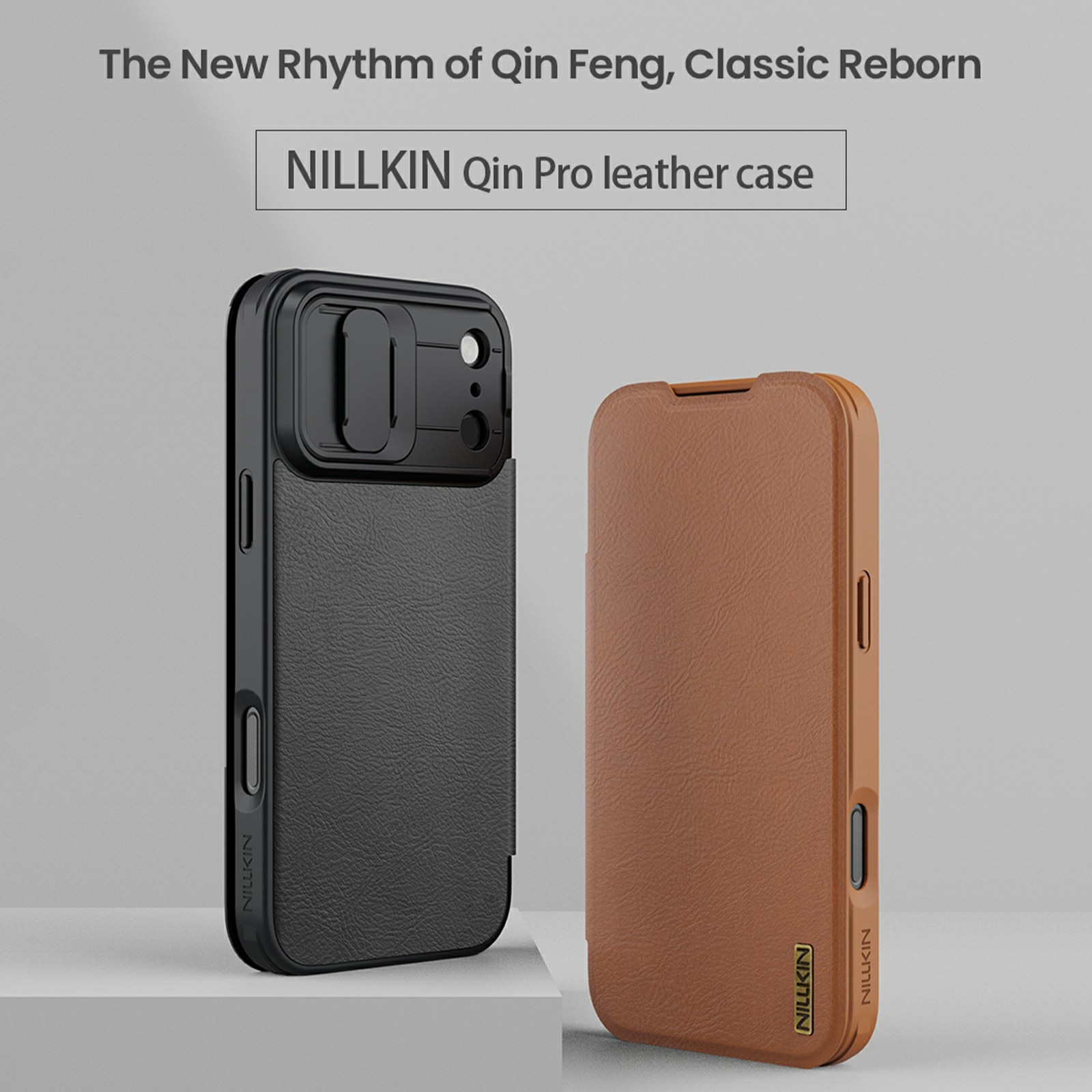 Qin Pro CamShield iPhone 17 Pro Max Braun