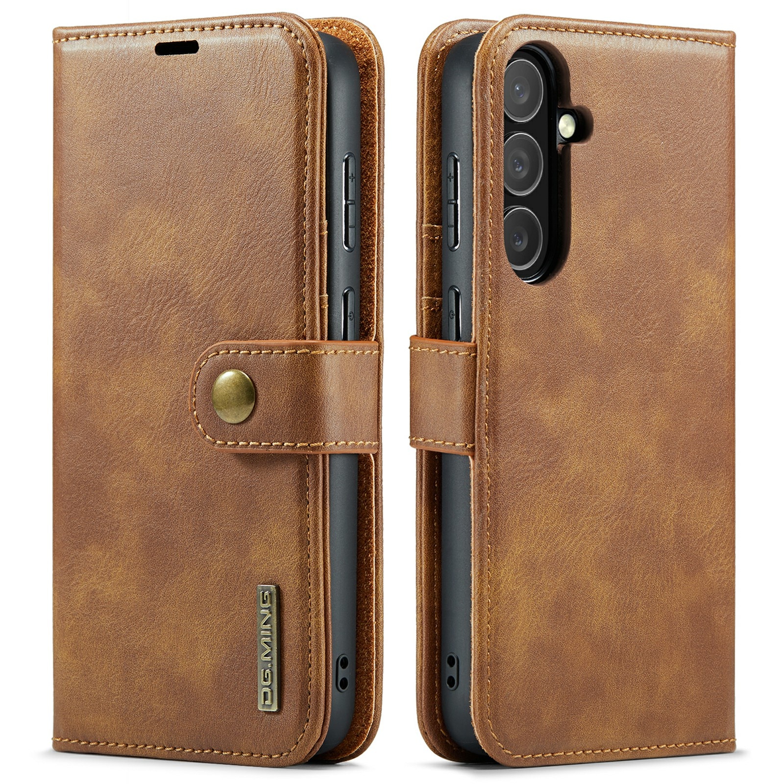Handytasche Magnetische Samsung Galaxy S25 FE Cognac