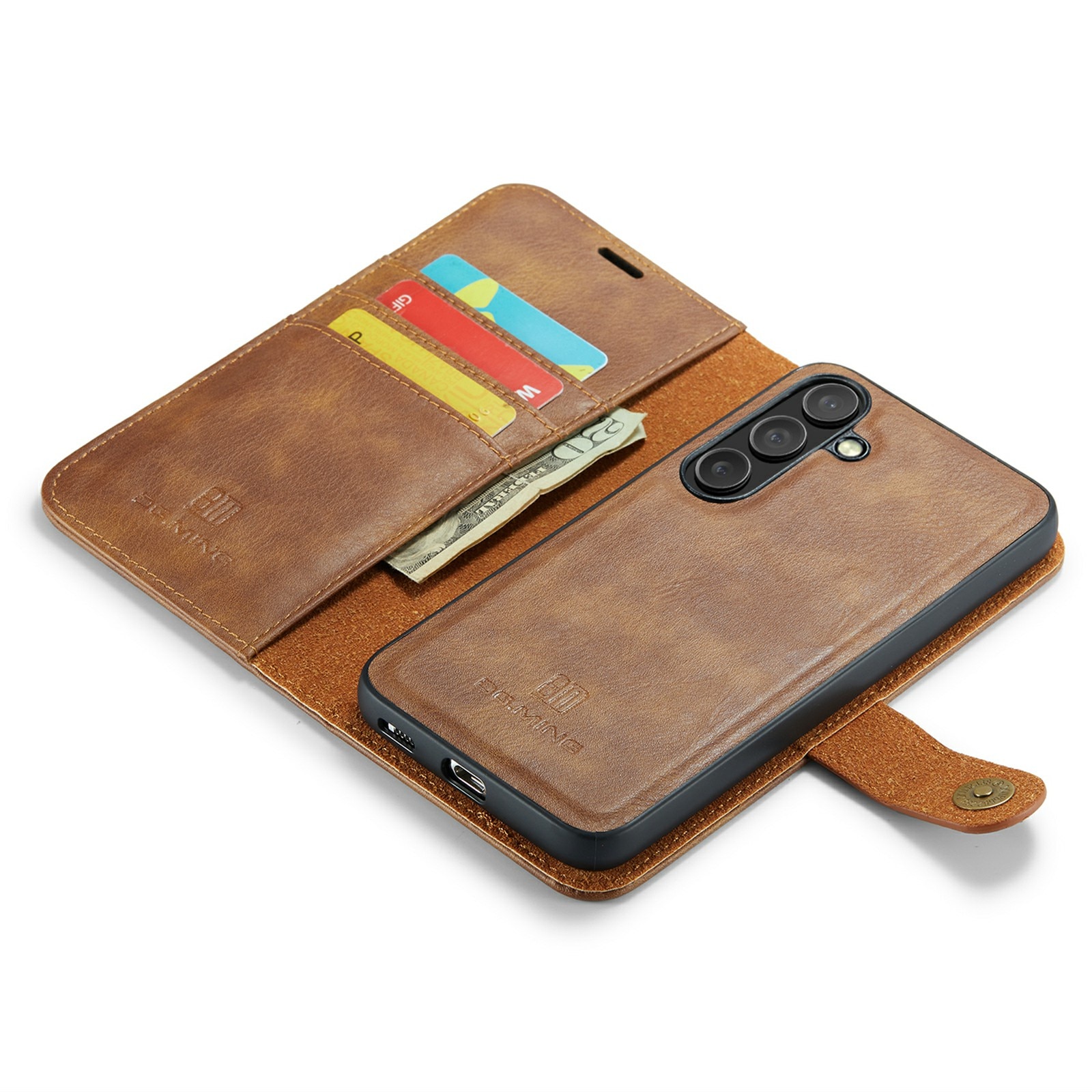 Handytasche Magnetische Samsung Galaxy S25 FE Cognac