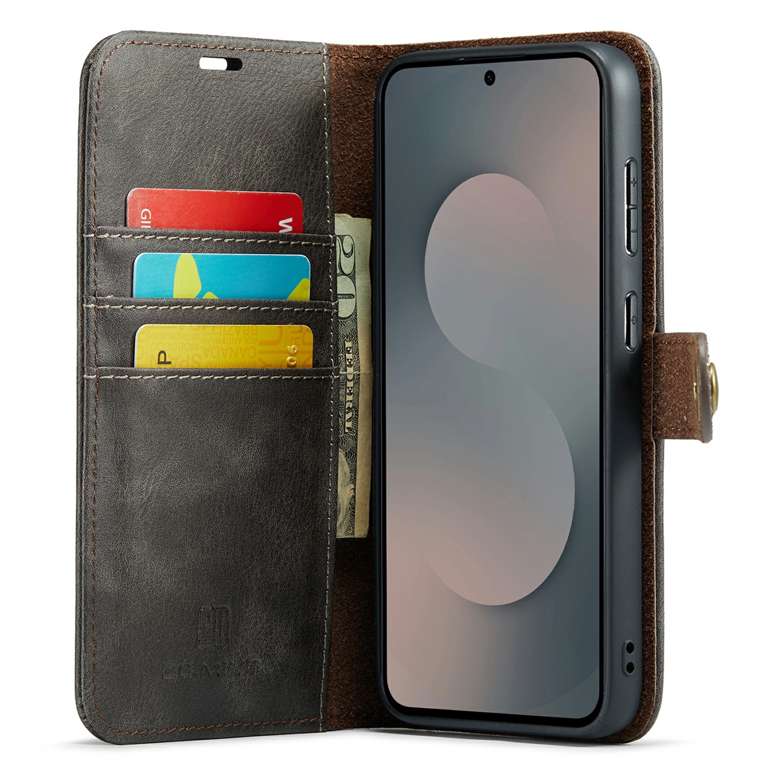 Handytasche Magnetische Samsung Galaxy S25 FE Brown