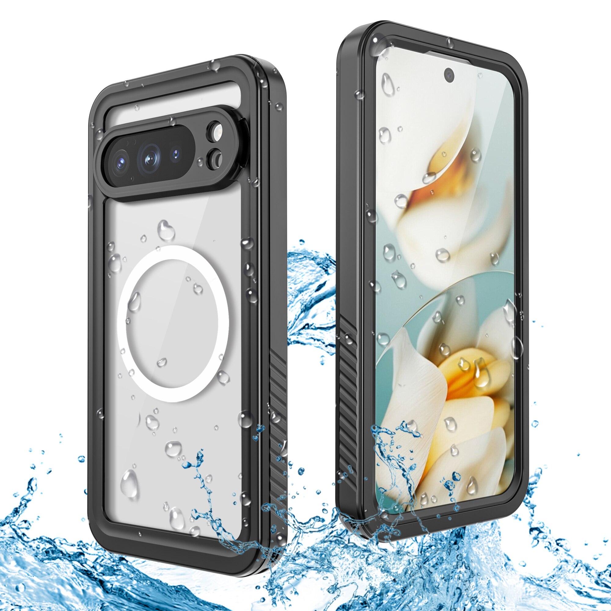 Google Pixel 10 Pro XL Wasserdichte Hülle durchsichtig