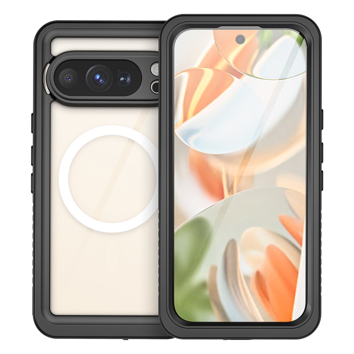 Google Pixel 10 Pro Wasserdichte Hülle durchsichtig