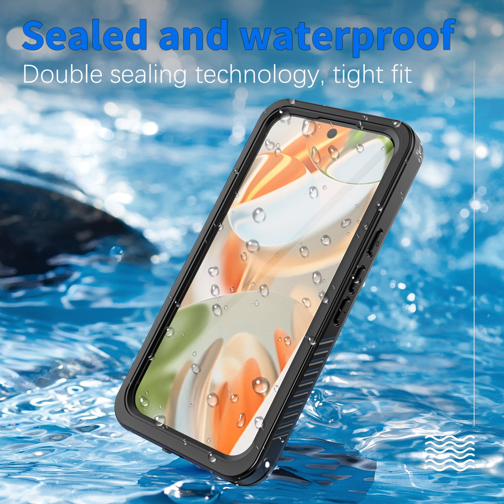 Google Pixel 10 Pro Wasserdichte Hülle durchsichtig