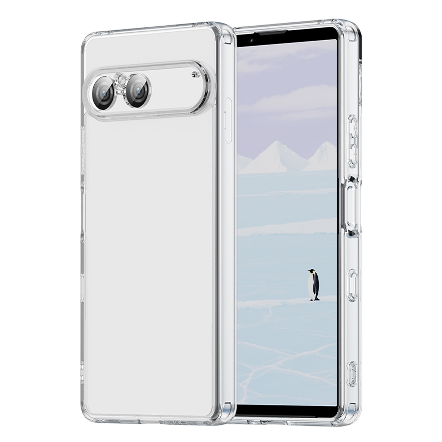 Sony Xperia 10 VII Hybrid-Hülle Transparent