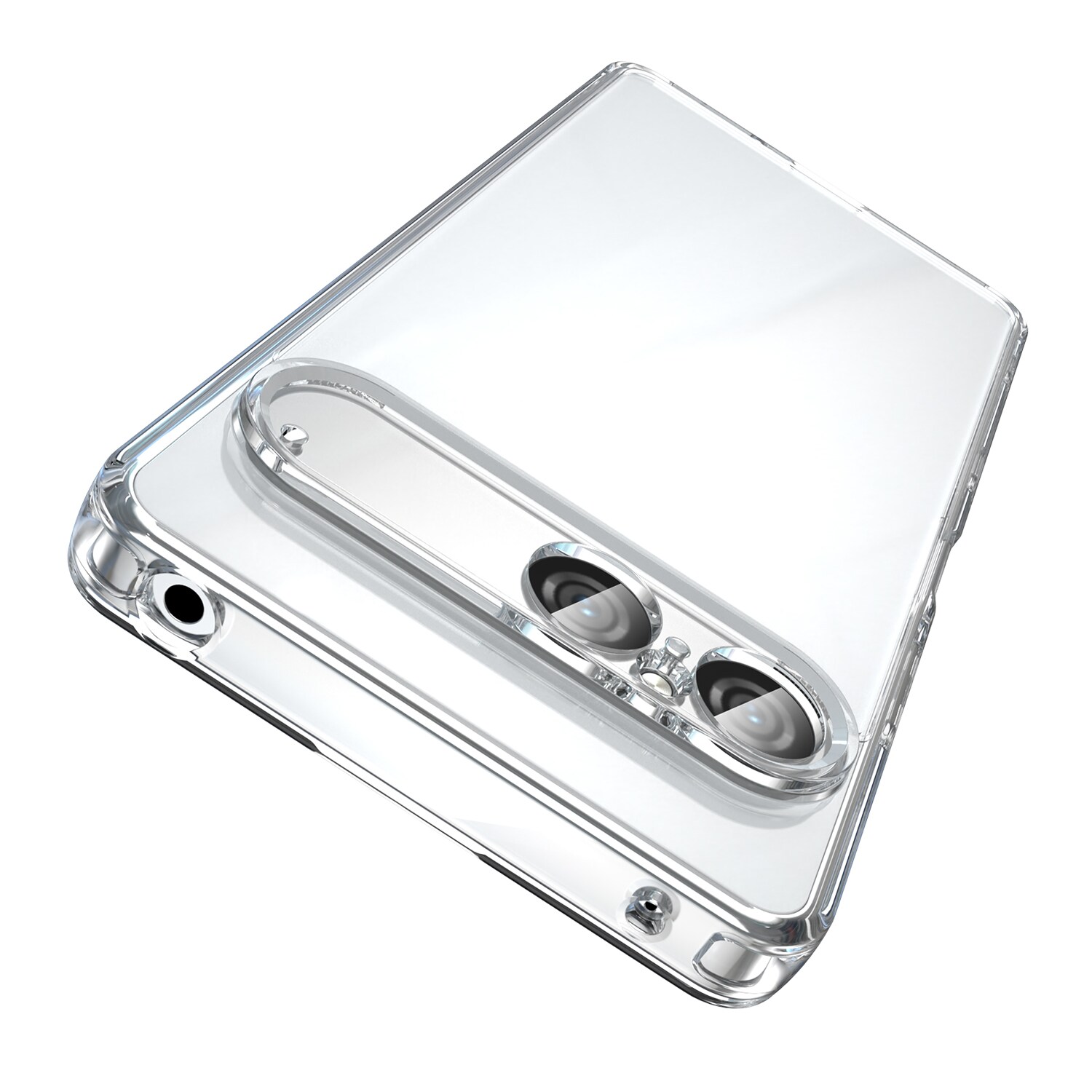 Sony Xperia 10 VII Hybrid-Hülle Transparent