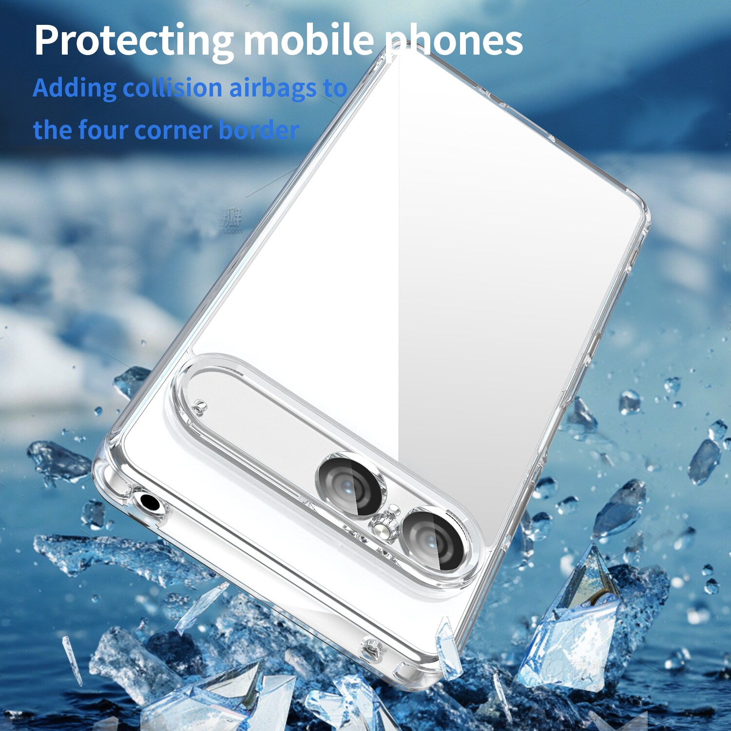 Sony Xperia 10 VII Hybrid-Hülle Transparent