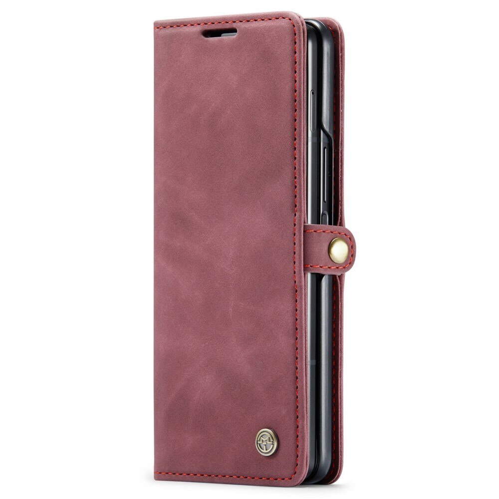 Slim Portemonnaie-Hülle Samsung Galaxy Z Fold 4 rot