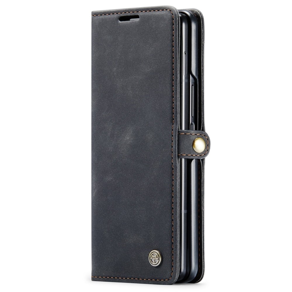 Slim Portemonnaie-Hülle Samsung Galaxy Z Fold 4 schwarz