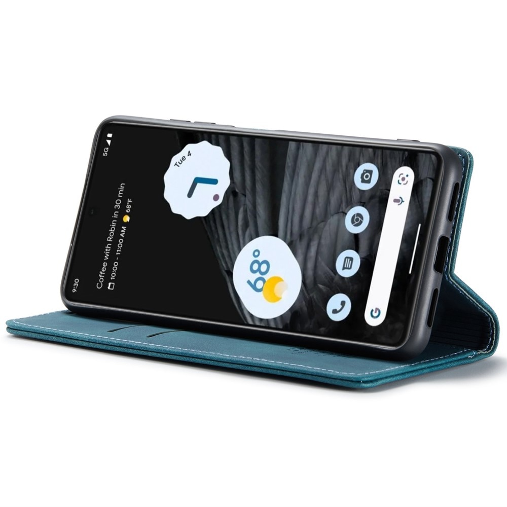 Slim Portemonnaie-Hülle Google Pixel 7 blau