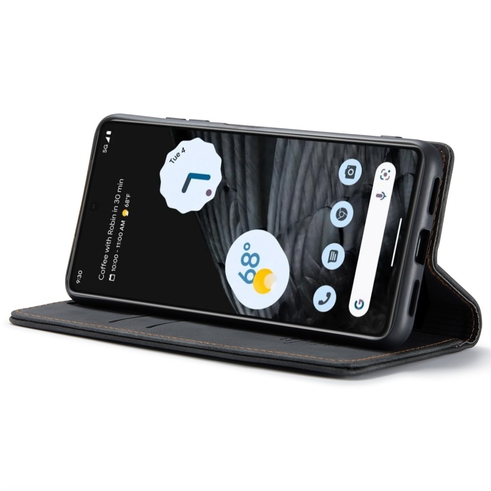 Slim Portemonnaie-Hülle Google Pixel 7 schwarz