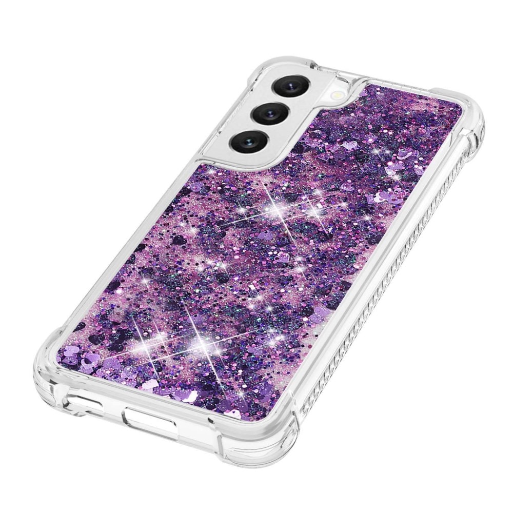 Samsung Galaxy S23 Glitter Powder TPU Handyhülle lila