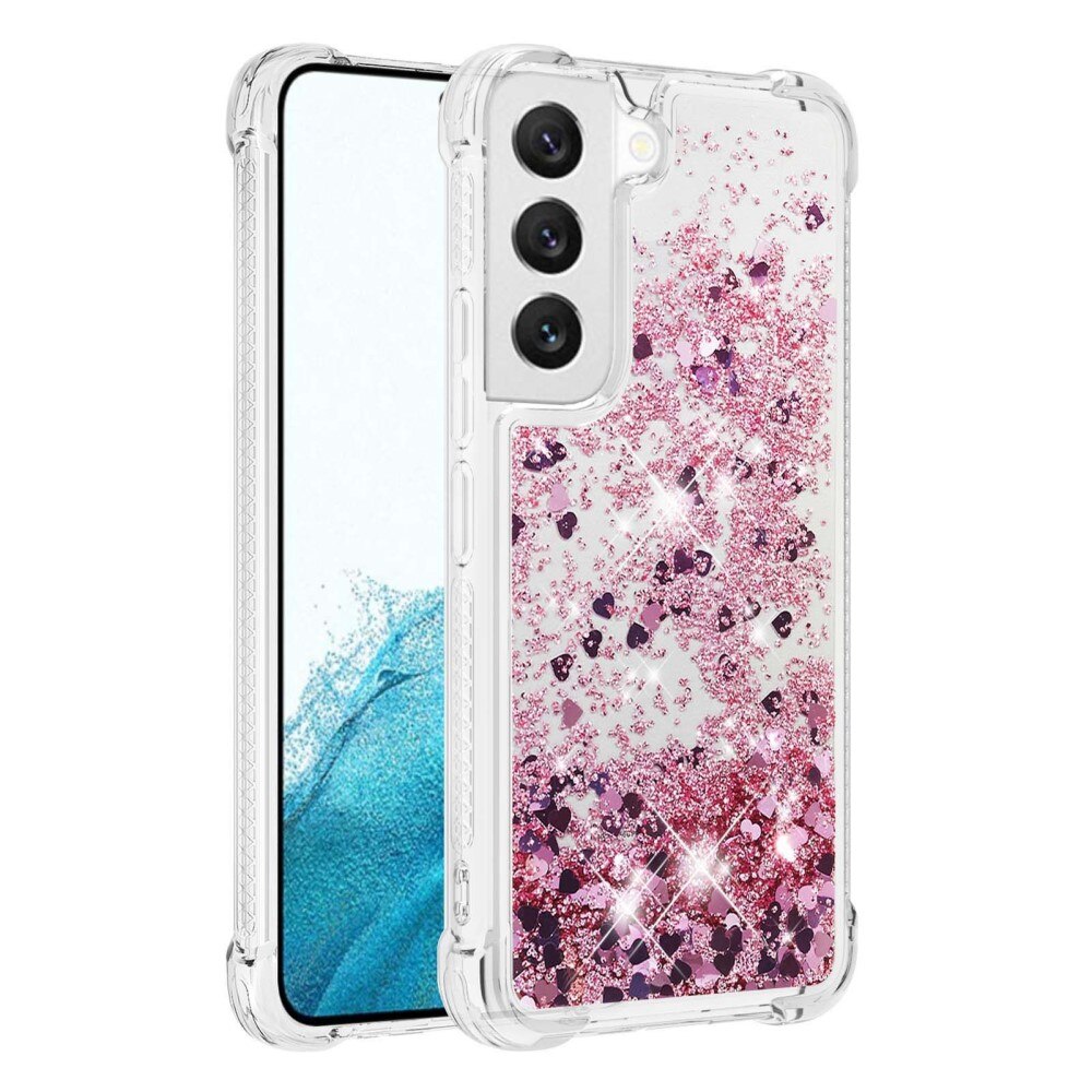 Samsung Galaxy S23 Glitter Powder TPU Handyhülle rosa