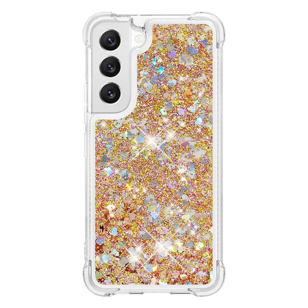 Samsung Galaxy S23 Glitter Powder TPU Handyhülle gold