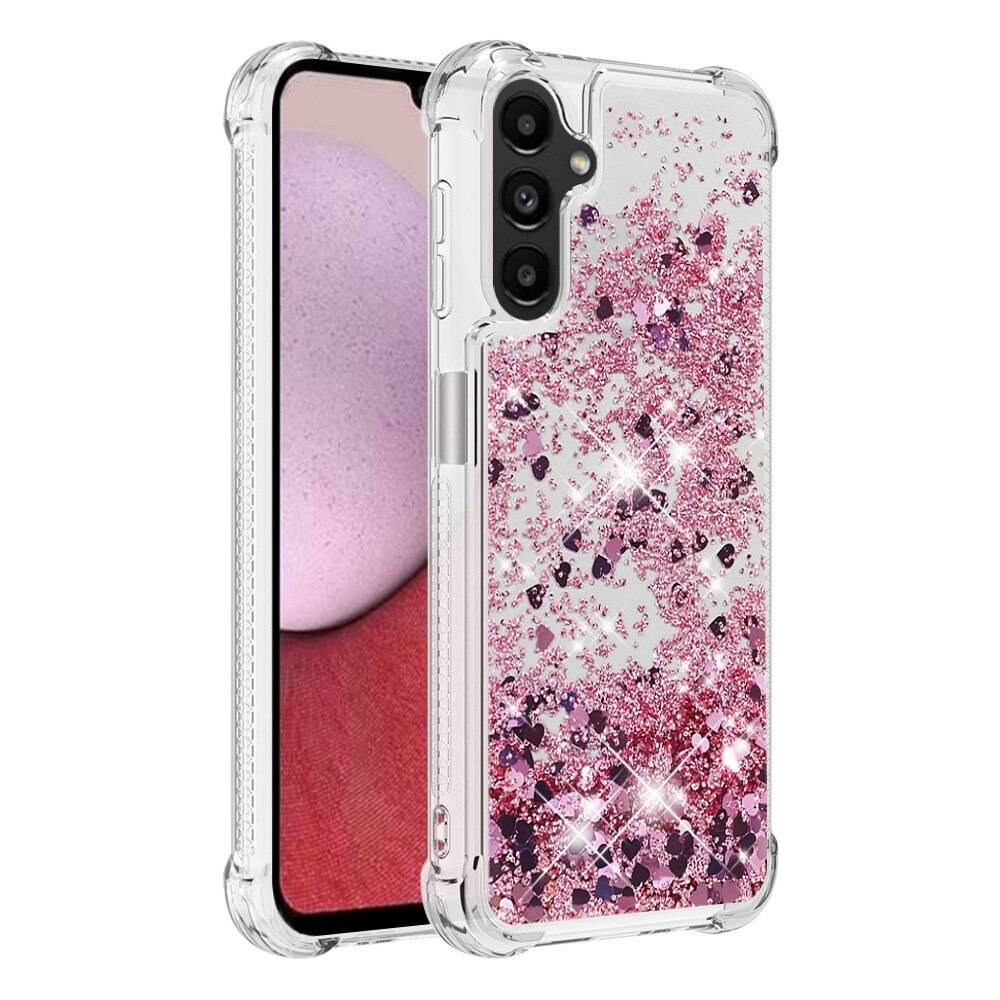 Samsung Galaxy A14 Glitter Powder TPU Handyhülle rosa