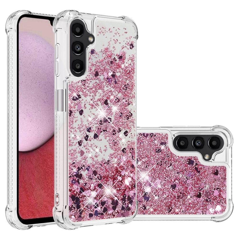 Samsung Galaxy A14 Glitter Powder TPU Handyhülle rosa