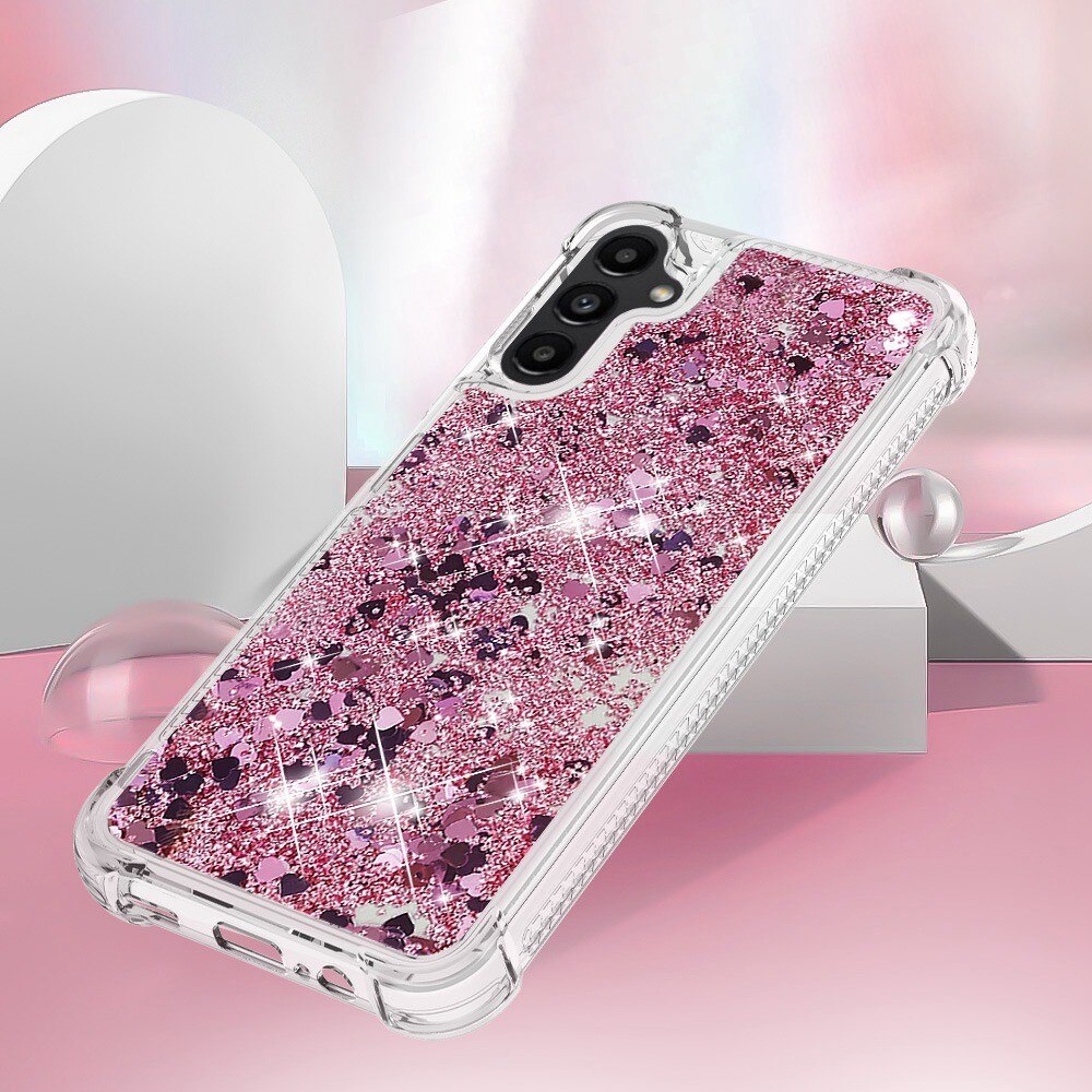 Samsung Galaxy A14 Glitter Powder TPU Handyhülle rosa