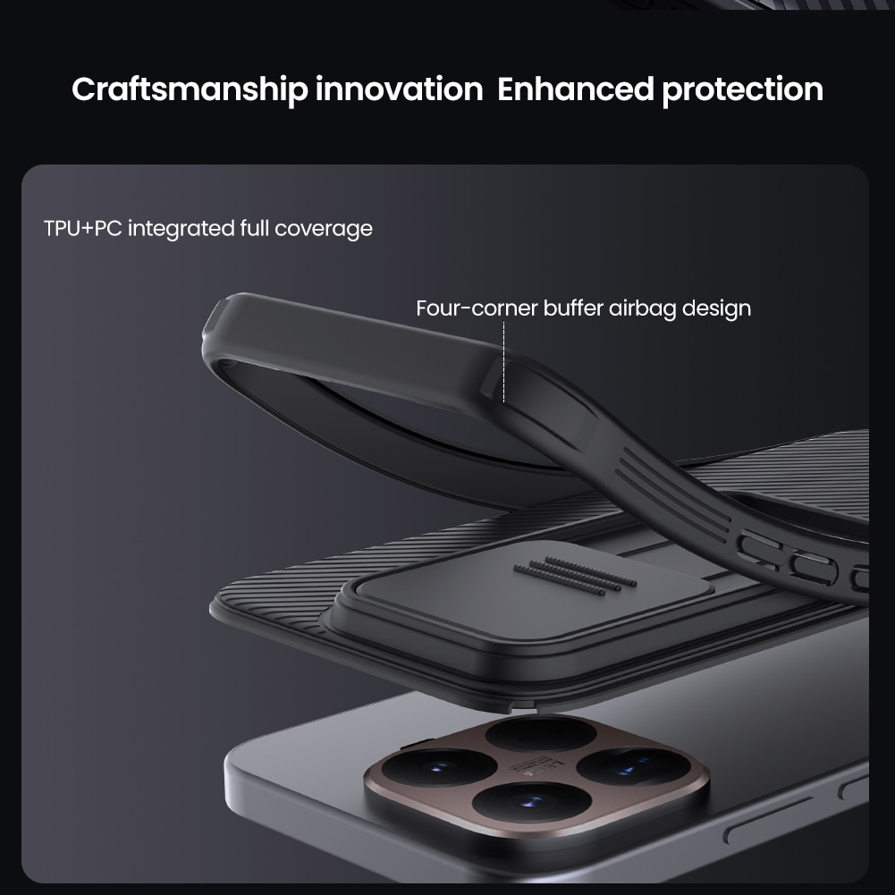 CamShield Hülle Xiaomi 15T Pro Schwarz
