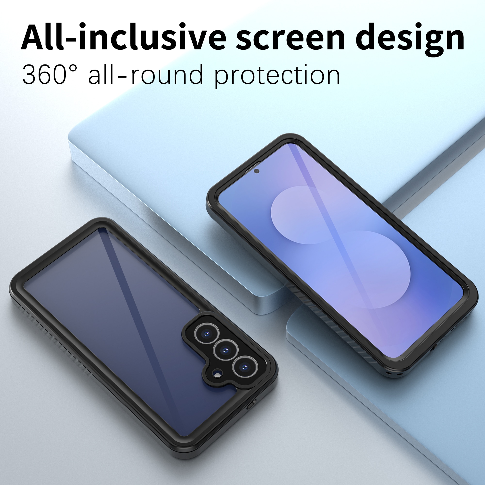 Samsung Galaxy S25 FE Wasserdichte Hülle durchsichtig