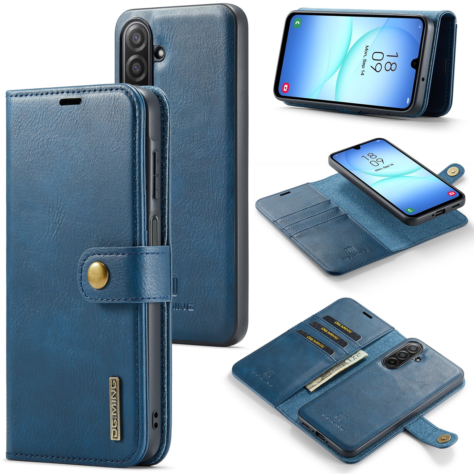 Handytasche Magnetische Samsung Galaxy A17 Blue