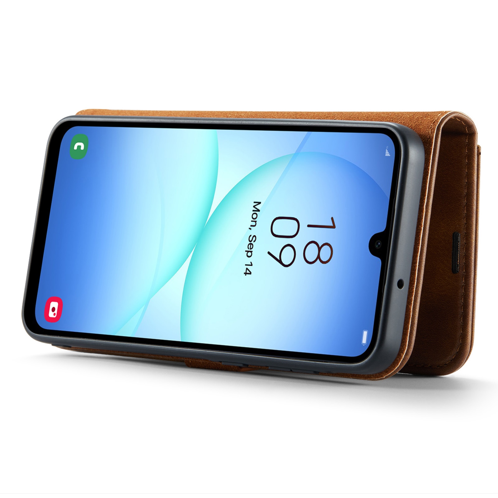 Handytasche Magnetische Samsung Galaxy A17 Cognac