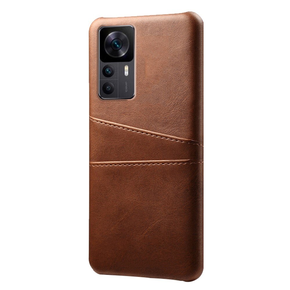 Card Slots Case Xiaomi 12T/12T Pro Braun