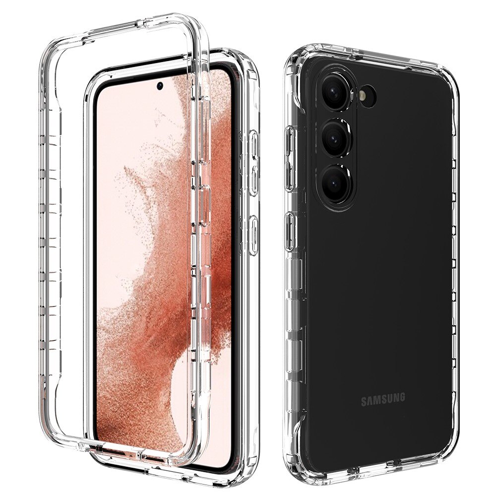 Samsung Galaxy S23 Plus Full Cover Hülle Transparent