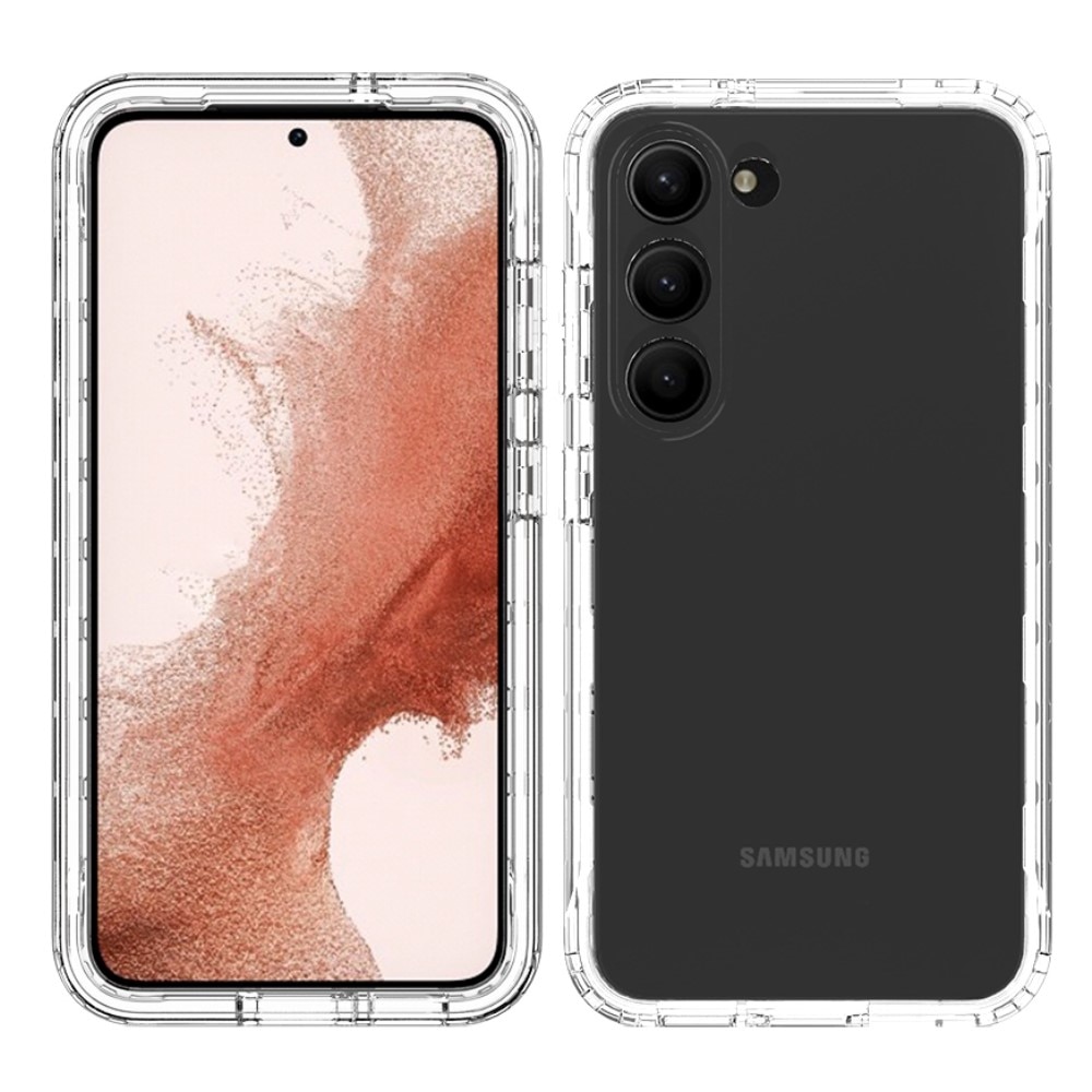 Samsung Galaxy S23 Plus Full Cover Hülle Transparent