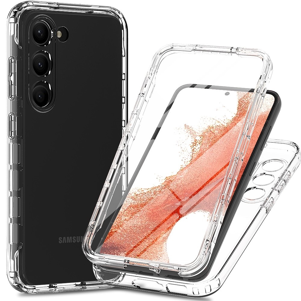 Samsung Galaxy S23 Plus Full Protection Case Transparent