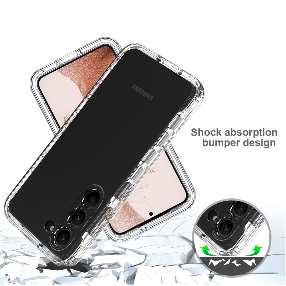 Samsung Galaxy S23 Plus Full Protection Case Transparent