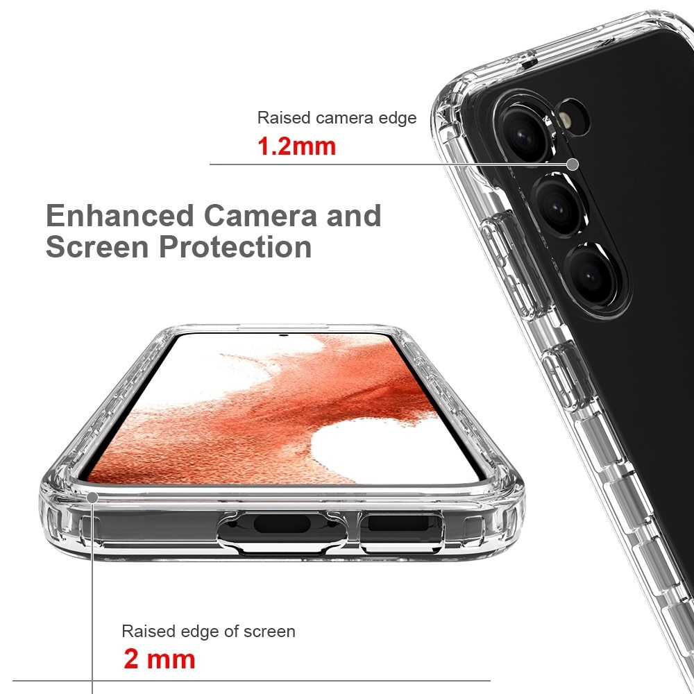 Samsung Galaxy S23 Plus Full Protection Case Transparent