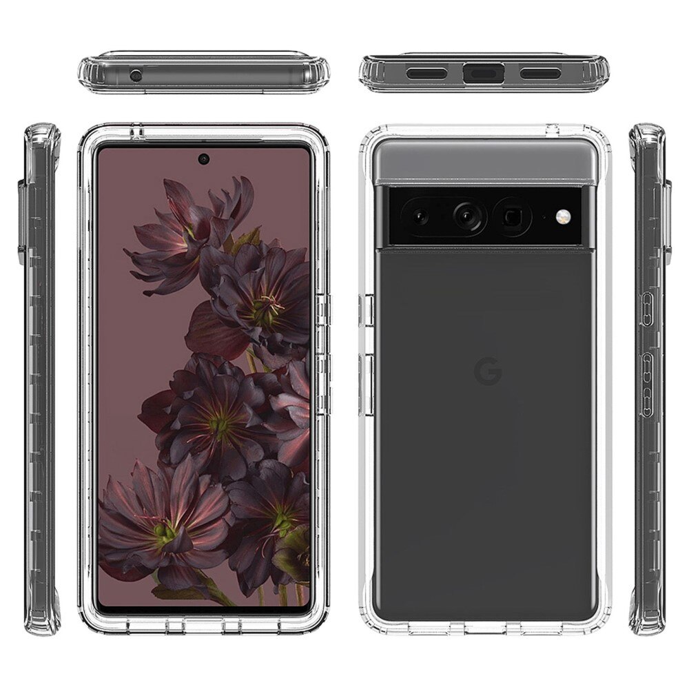 Google Pixel 7 Pro Full Protection Case transparent