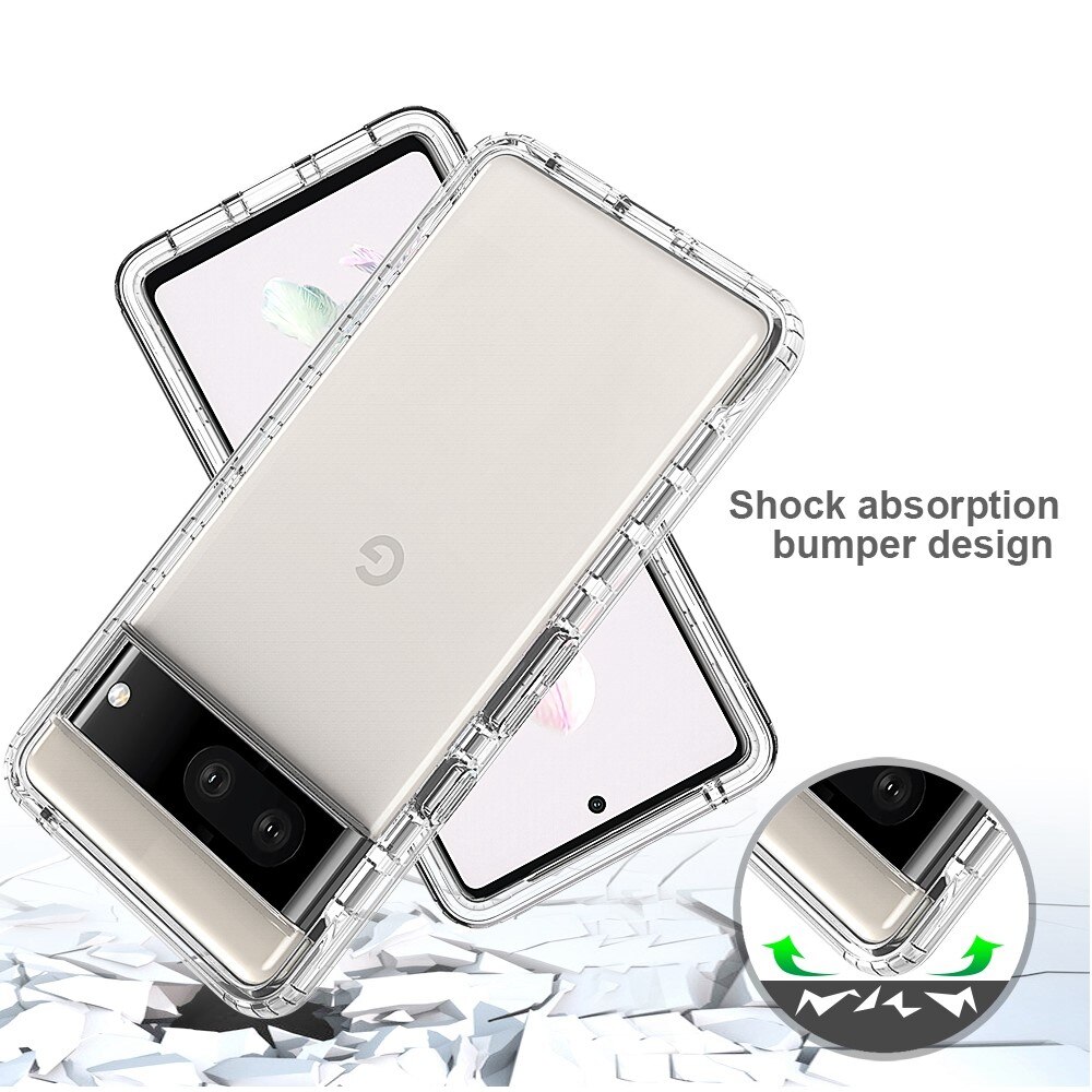 Google Pixel 7 Full Cover Hülle transparent