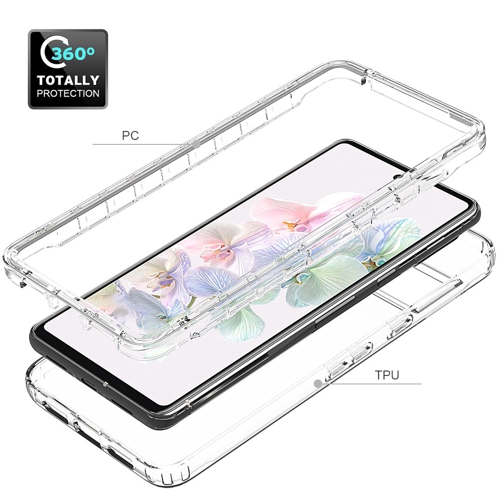 Google Pixel 7 Full Cover Hülle transparent