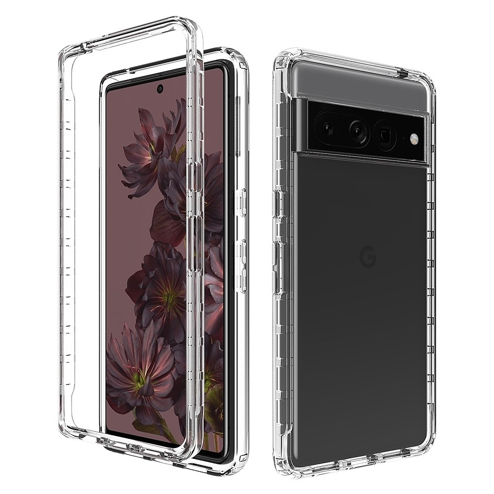 Google Pixel 7 Pro Full Cover Hülle transparent