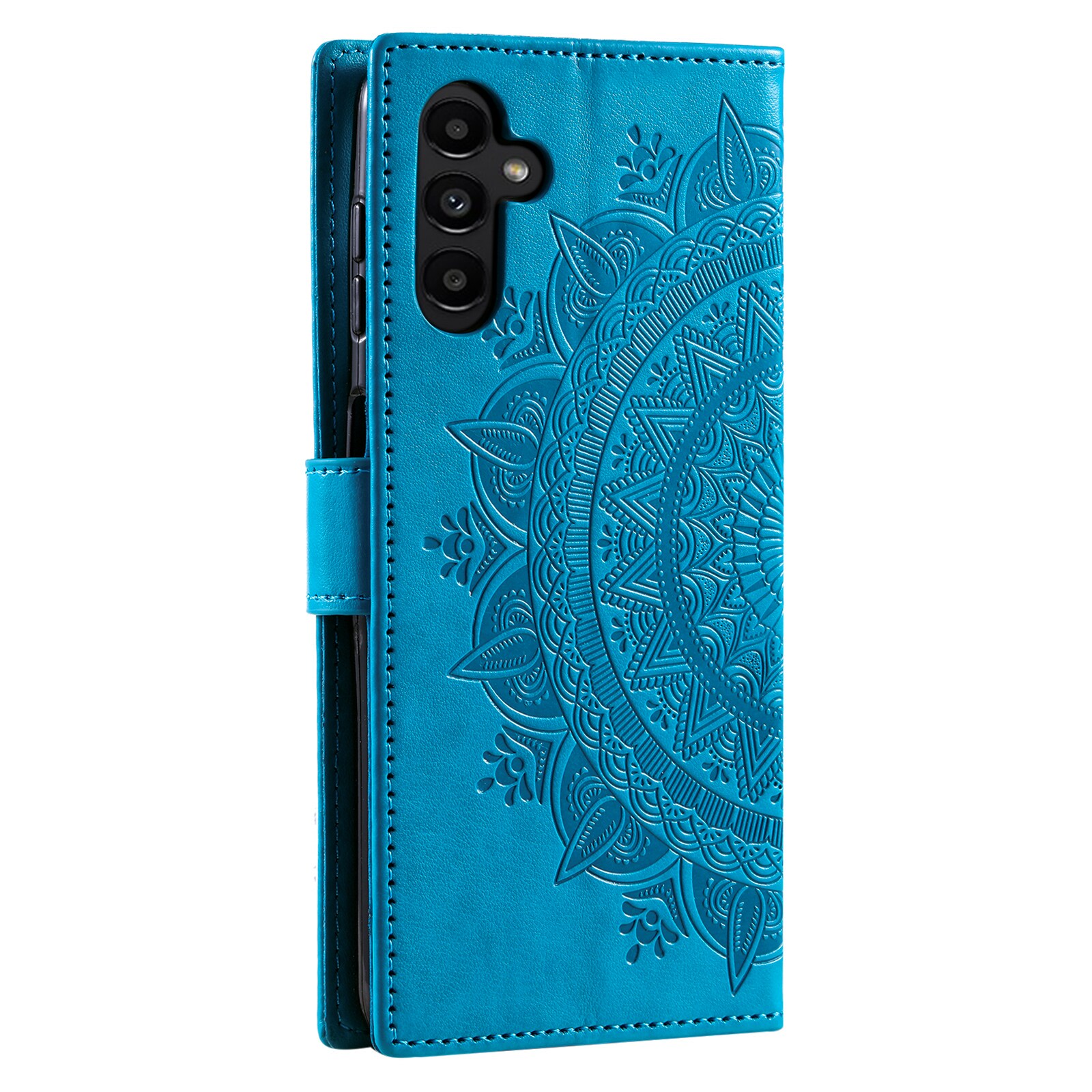 Samsung Galaxy A37 Handytasche Mandala Blau