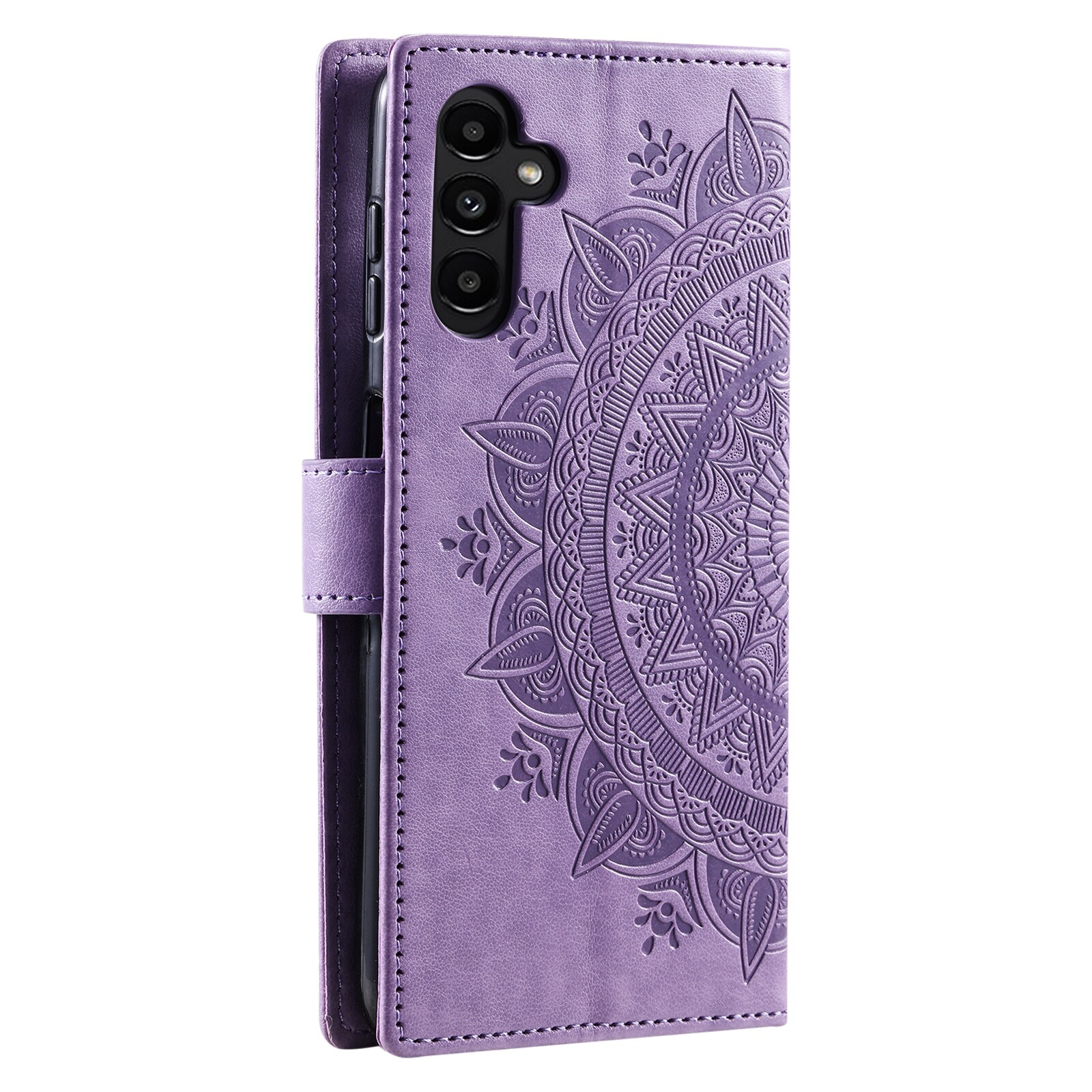 Samsung Galaxy A37 Handytasche Mandala Lila