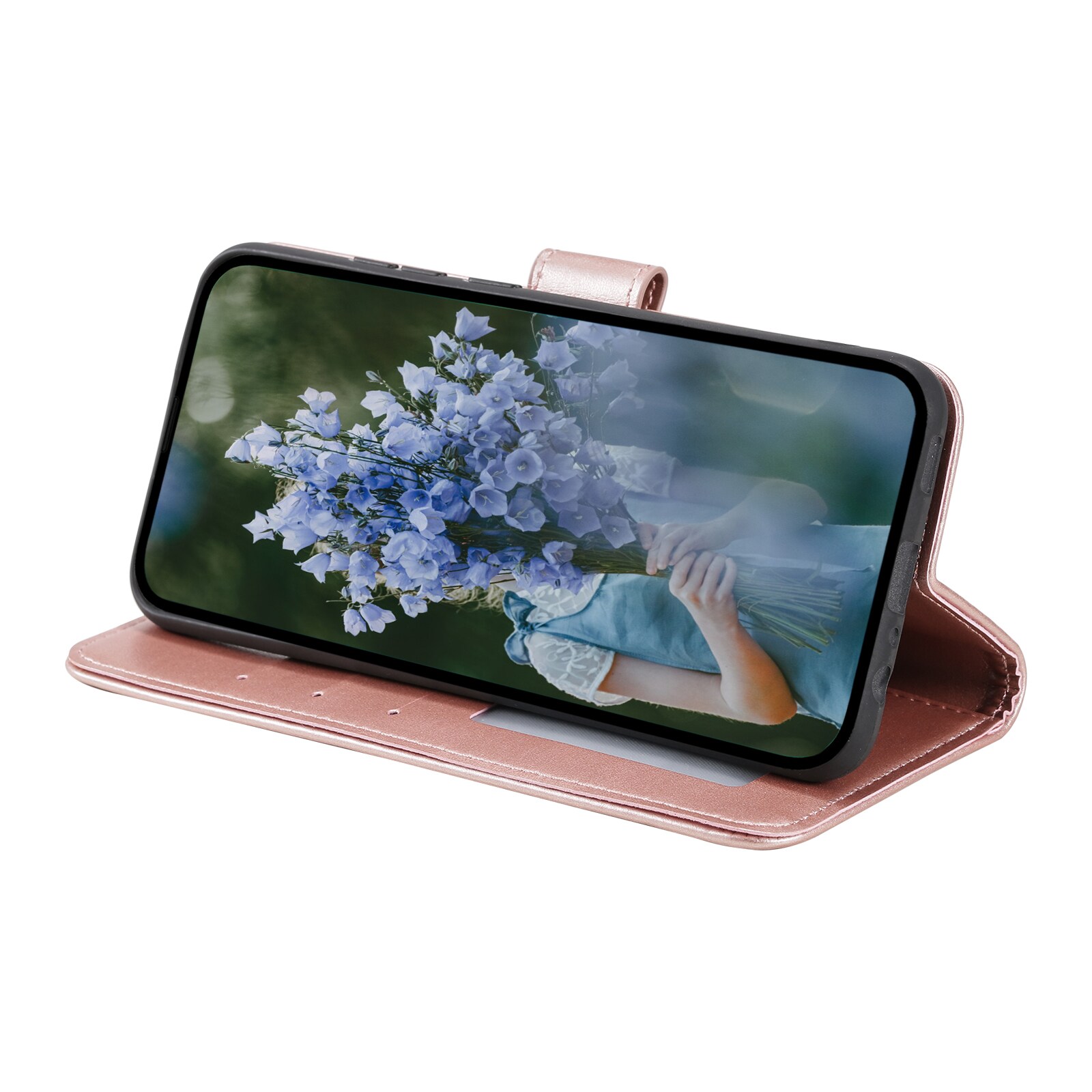 Samsung Galaxy A37 Handytasche Mandala Roségold