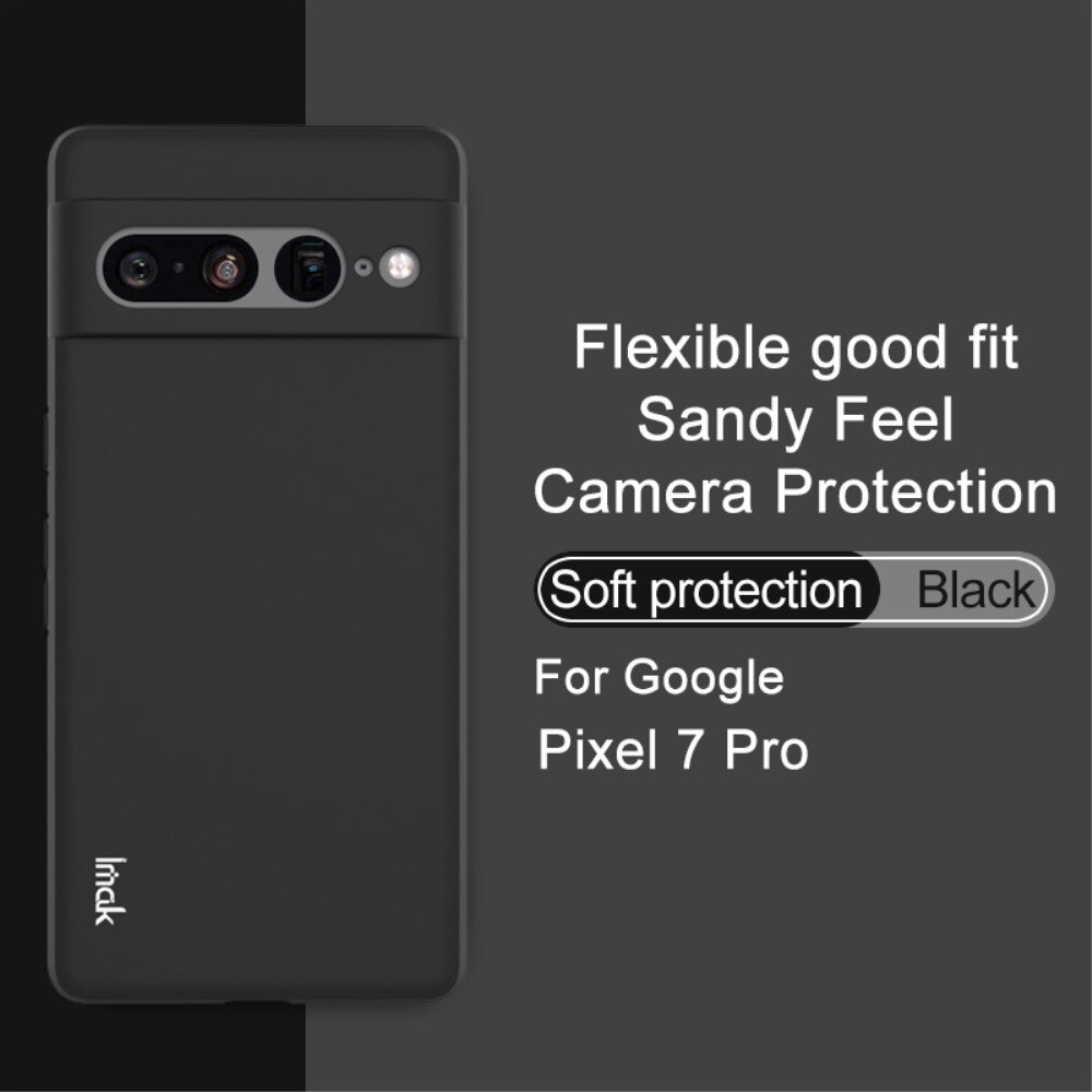 Frosted TPU Case Google Pixel 7 Pro Schwarz