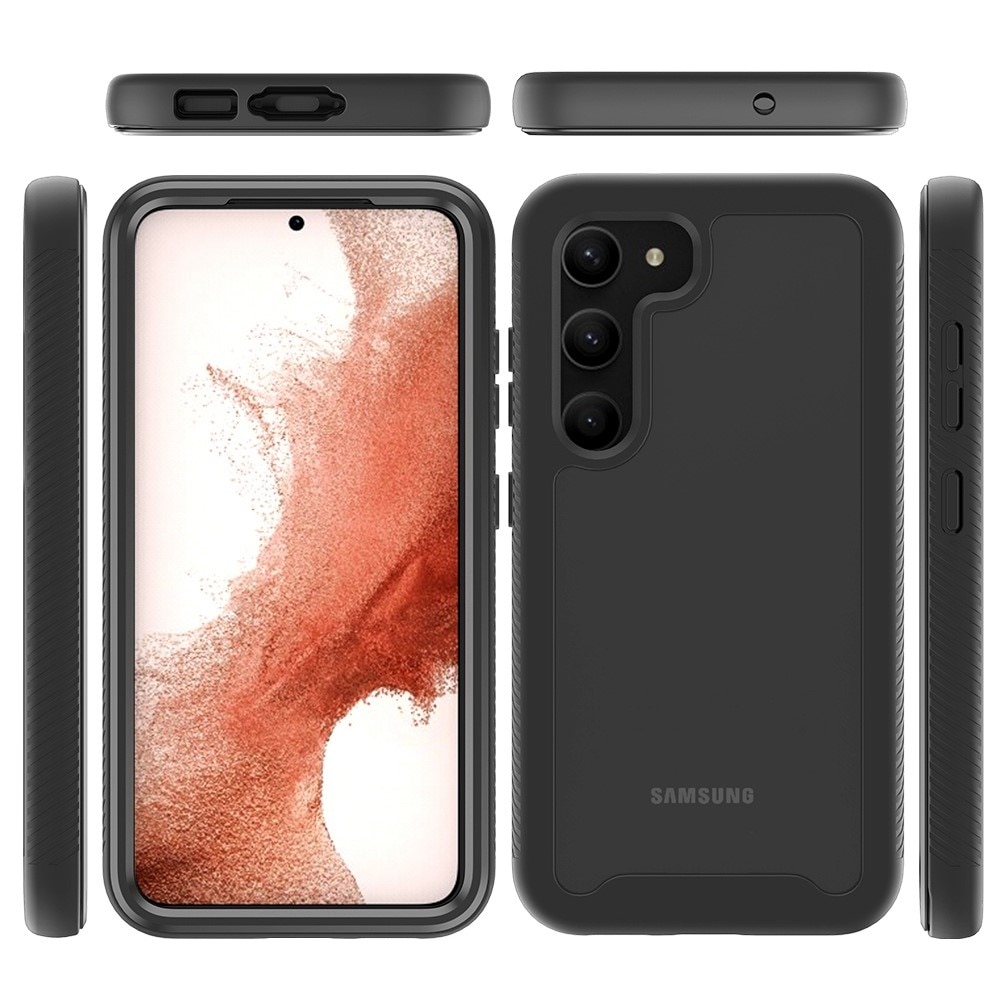 Samsung Galaxy S23 Plus Full Cover Hülle schwarz