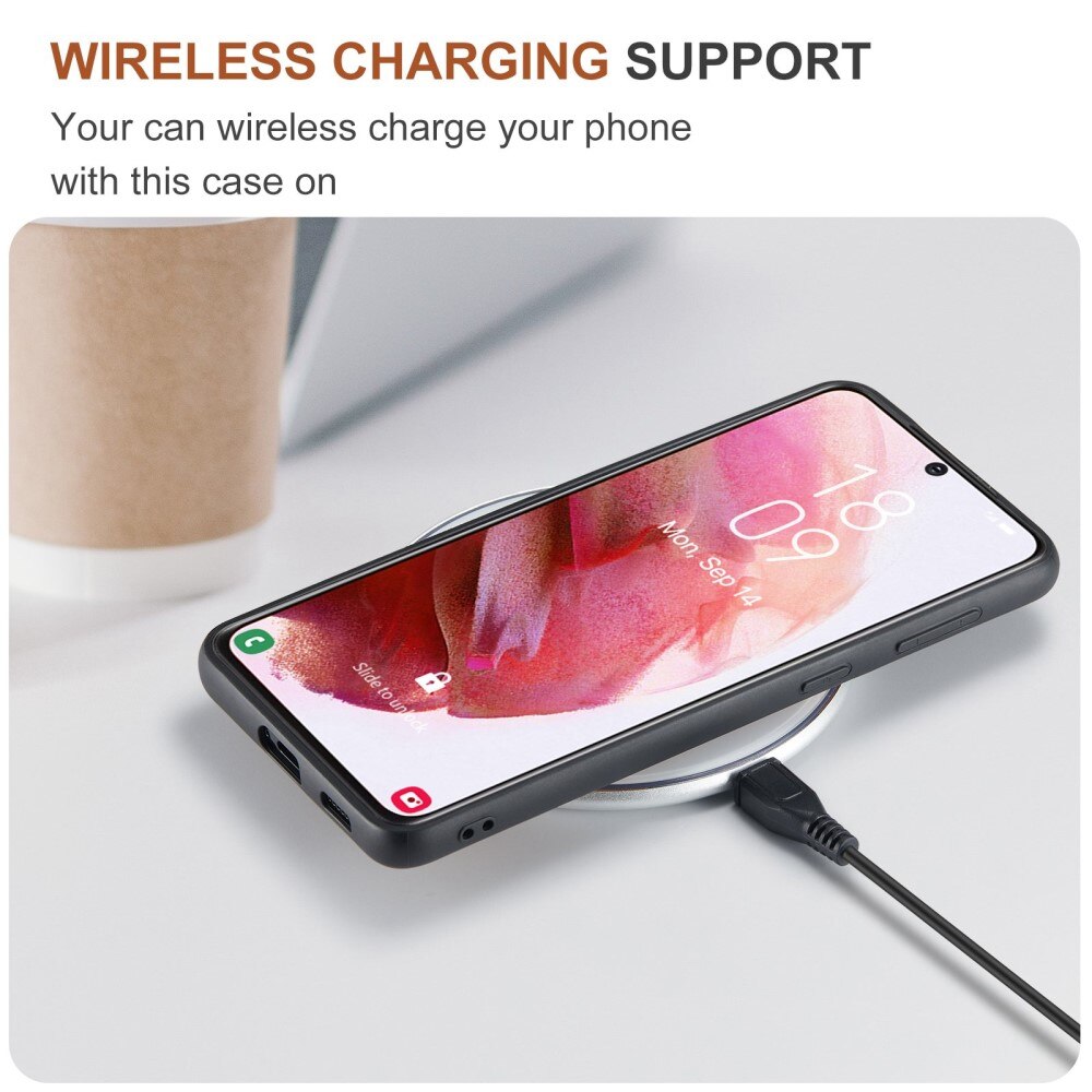 Magnetic Card Slot Case Samsung Galaxy S23 Plus Schwarz