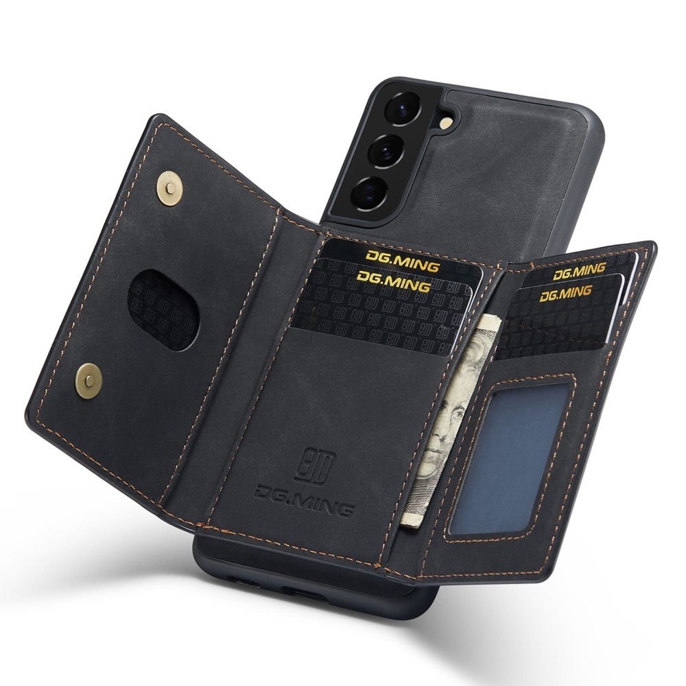Magnetic Card Slot Case Samsung Galaxy S23 Plus Schwarz