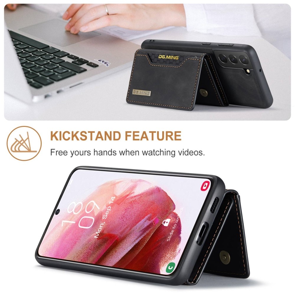 Magnetic Card Slot Case Samsung Galaxy S23 Plus Schwarz