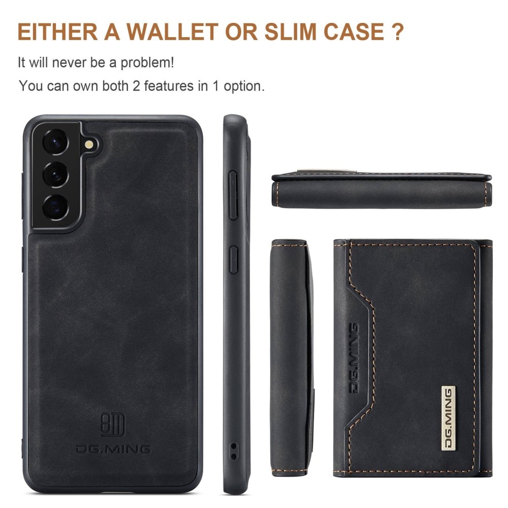 Magnetic Card Slot Case Samsung Galaxy S23 Plus Schwarz
