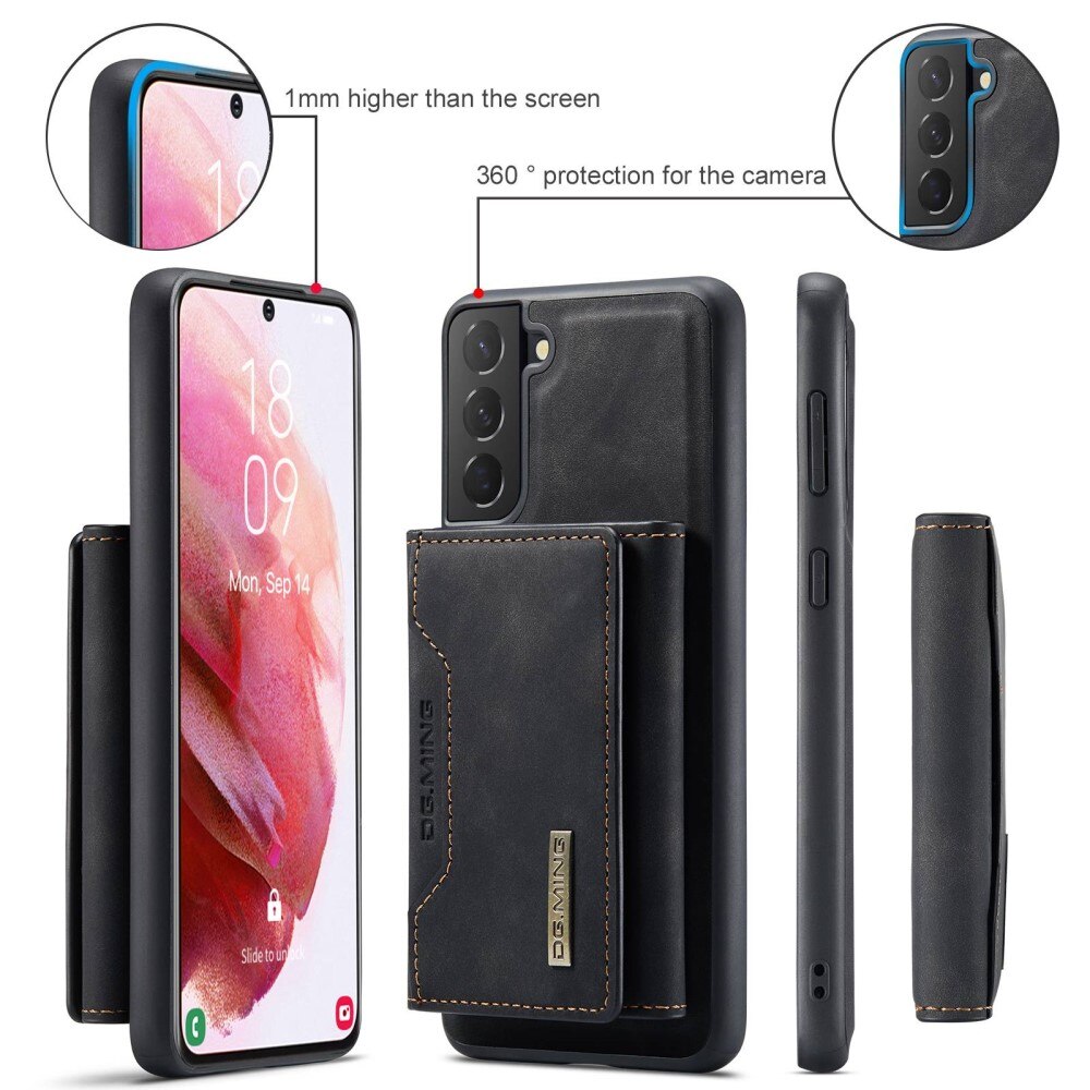 Magnetic Card Slot Case Samsung Galaxy S23 Plus Schwarz