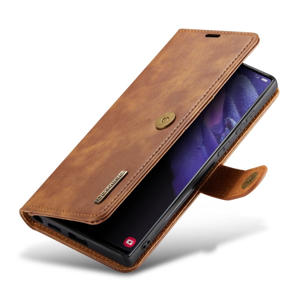 Handytasche Magnetische Samsung Galaxy S23 Ultra Cognac